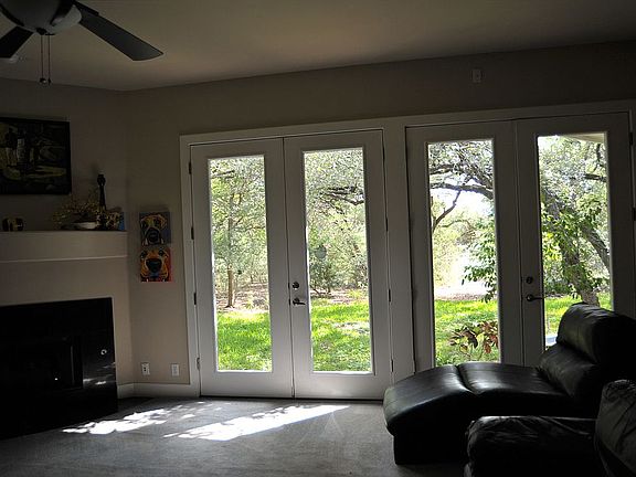 Family room view to backyard