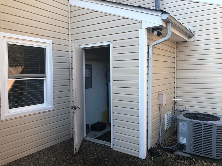 Outside storage