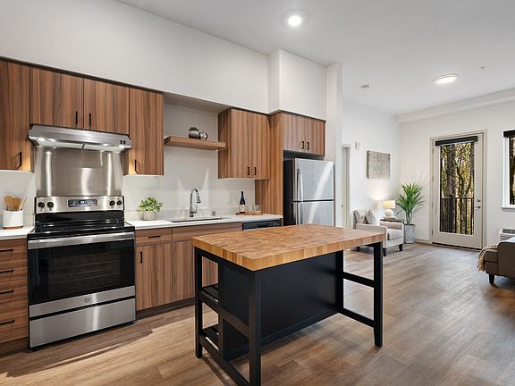 Staged Unit 107. (2BR 2BA) Similar floor plans: 207, 307 ,407, 109, 209, 309 , 409, 118, 218, 318, 418 *Unit features may vary. Inquire with our leasing office to schedule a tour.