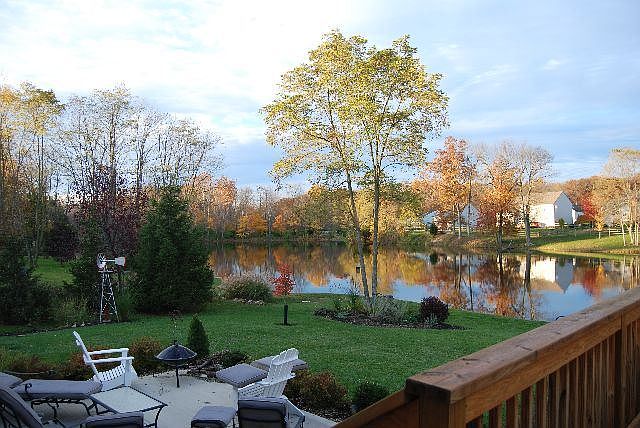4 - View from deck - note lower patio