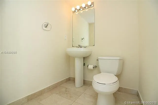 Half bathroom (downstairs)