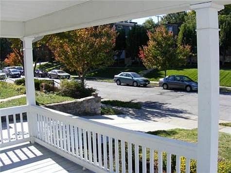 Huge front porch to sit and greet the neighbors