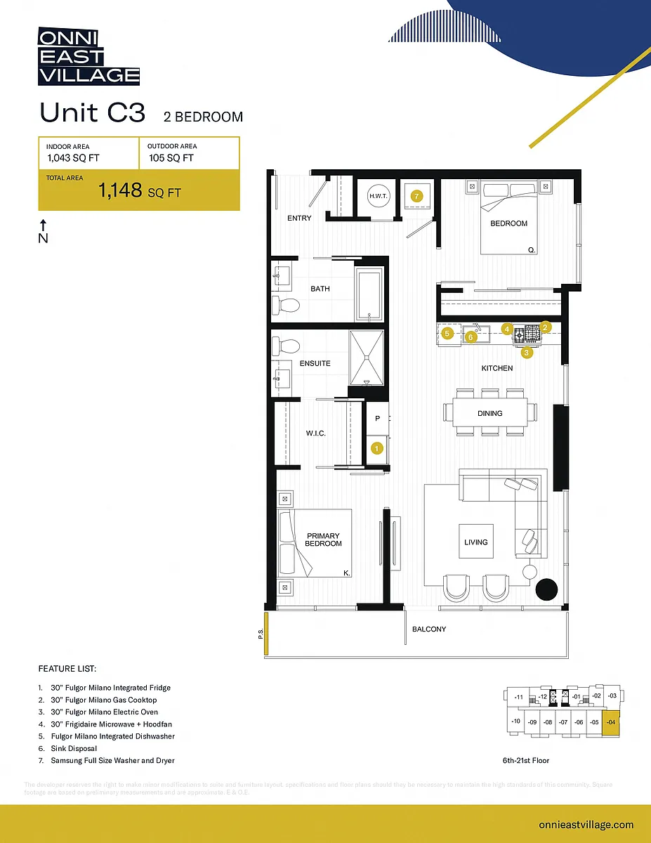 Floor plan C3