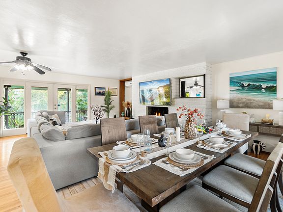 Spacious dining area ideal for hosting meals and making memories with 8 guests!