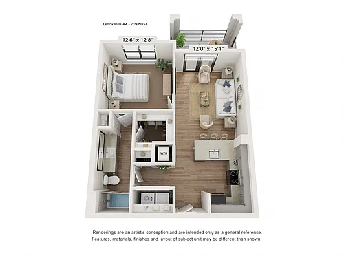 Floor plan A4