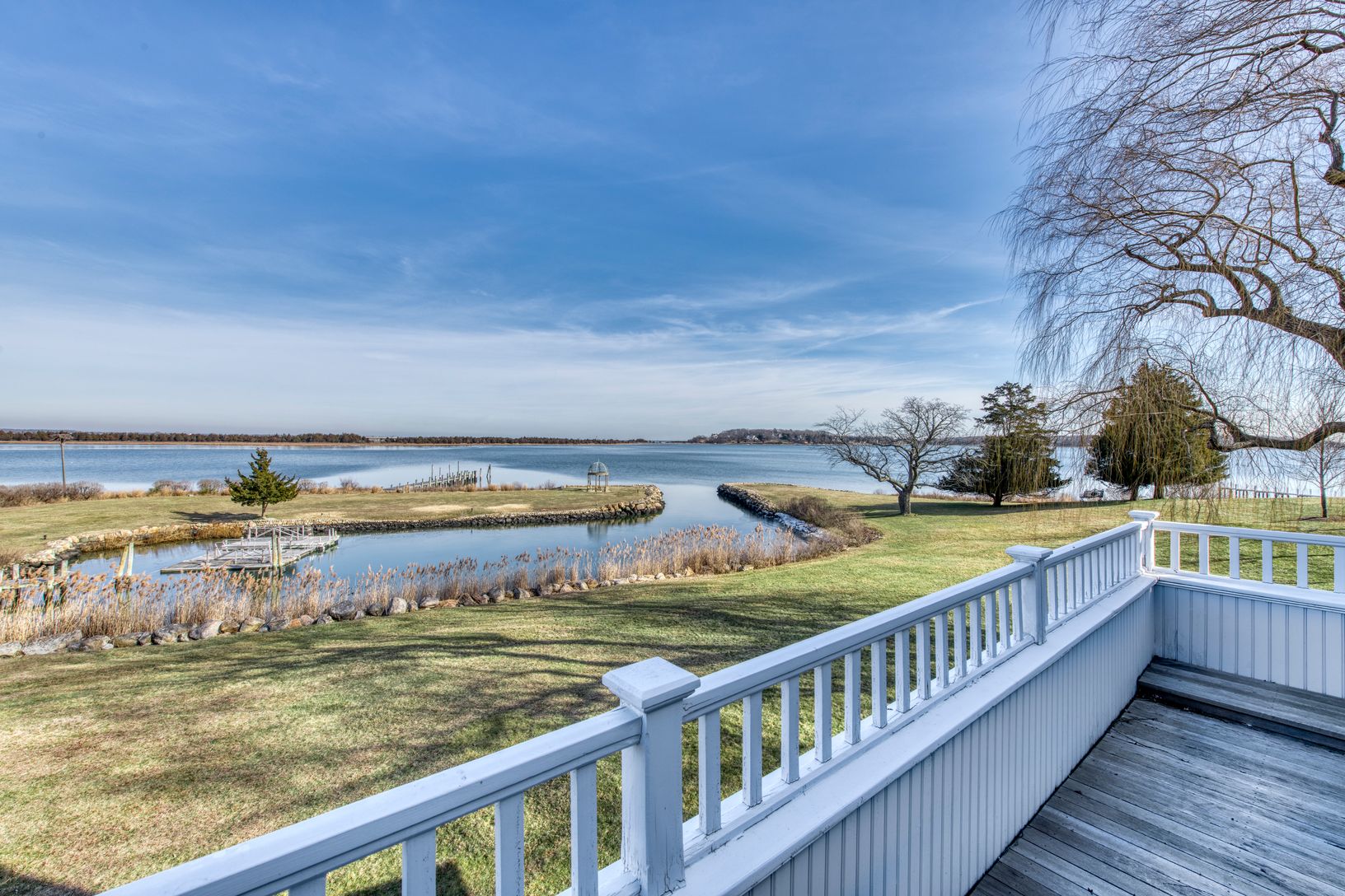  Enjoy your morning coffee on the private master bedroom balcony.
