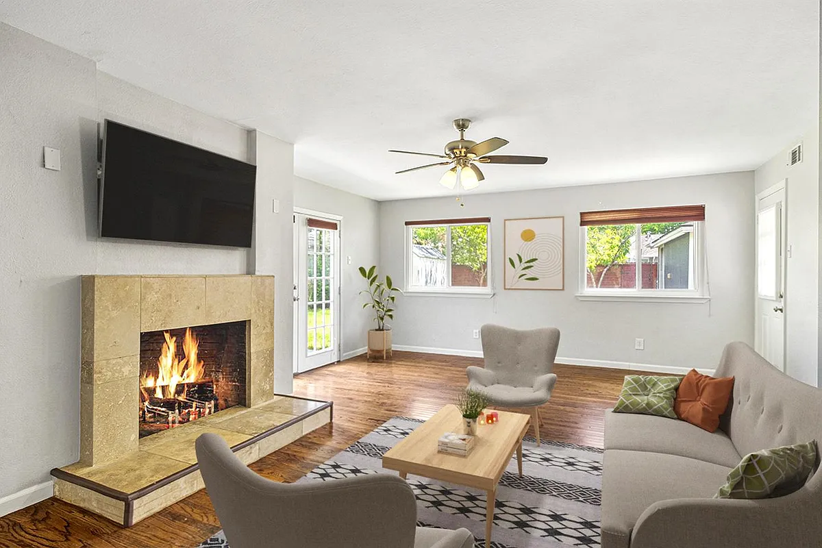 Optionally furnished common areas! Common areas can come beautifully furnished by our in-house design team for an additional fee. - 6802 Blessing Dr