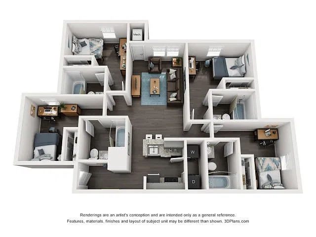 Floor plan D1 Floor Plan
