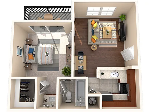 Floor plan TUSCANY