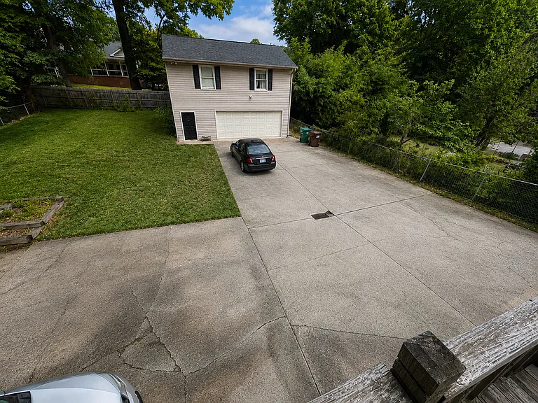 Backyard (Detached garaged includes an apartment occupied by tenant)