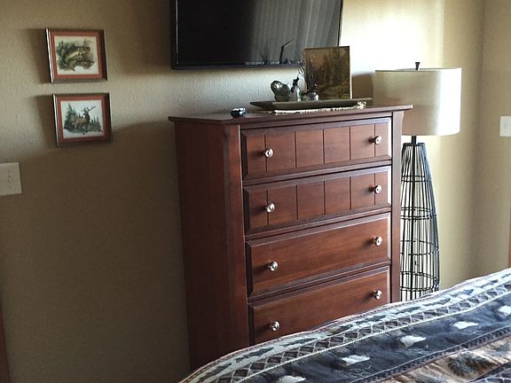 Master chest and TV