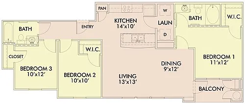 Floor plan The Hibiscus