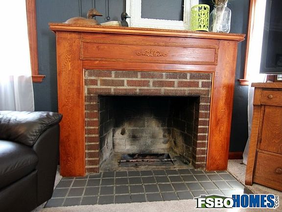 Fireplace in Living Room