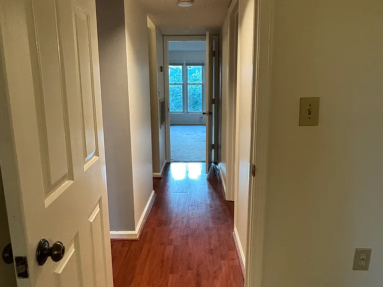 Hallway / MBR looking towards BR2 / Office