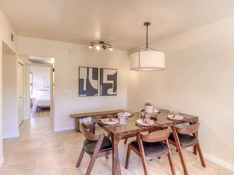 Entry and Dining Area