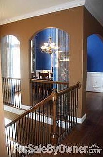 Iron Railing on Stairs
