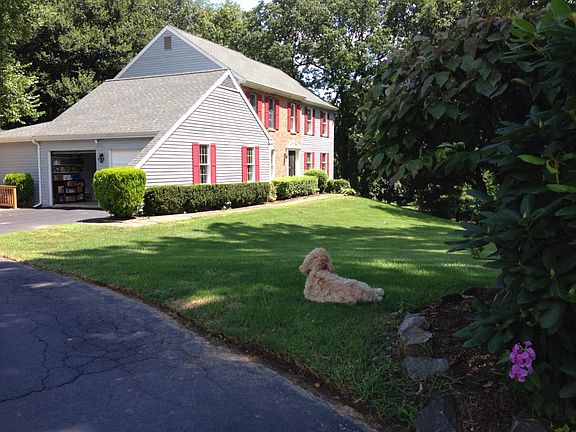 Front from end of driveway