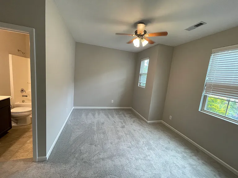 Second bed and attached bath