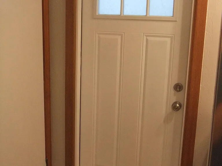 Door to pool from master bath.