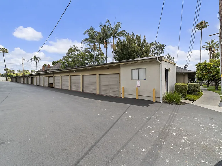 Garage parking available at Mango Tree Apartments in Santa Ana, CA