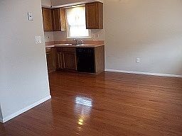 Open living-dining-kitchen 