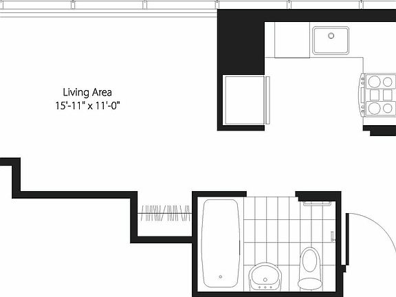 2nd image of 200 W 67th St APT 12J