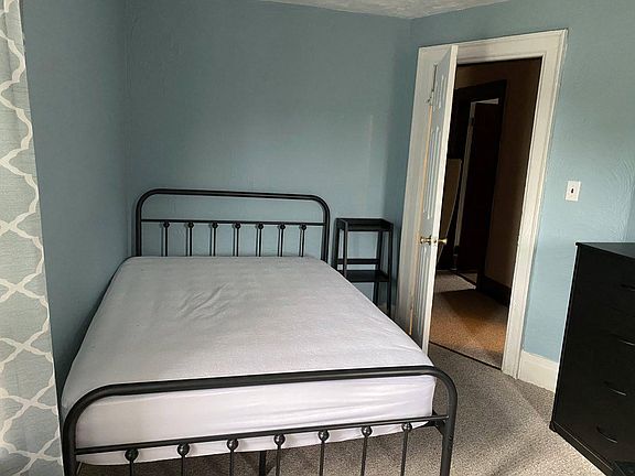 Bedroom three has a single double bed
