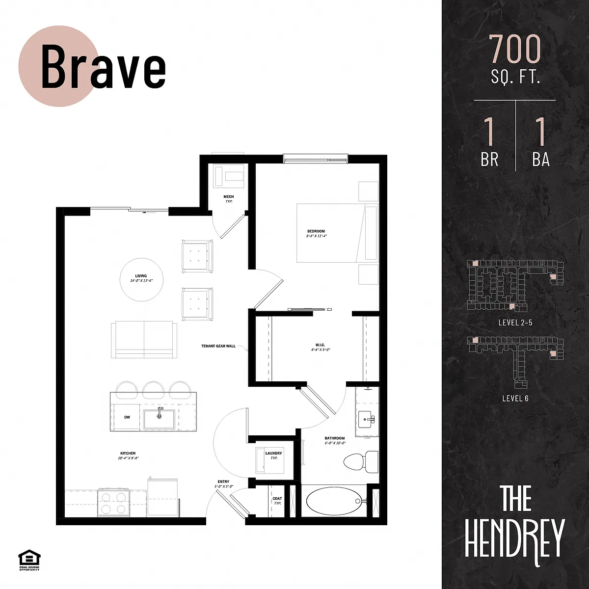 Floor plan Brave