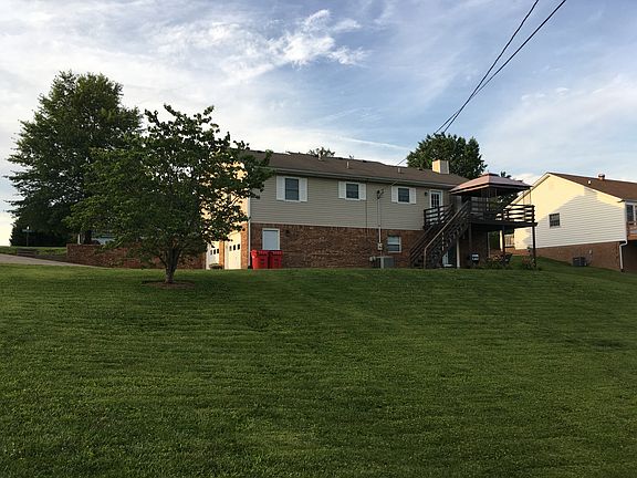 Back corner of lot