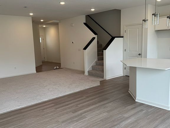 open floor plan opposite view