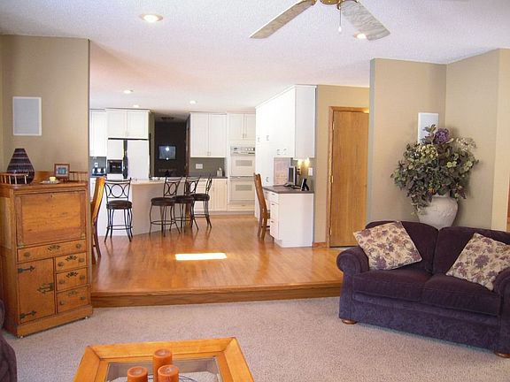 First Floor Family Room Opens Into The Kitchen!