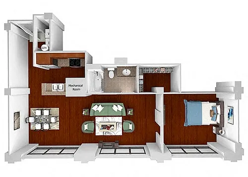 Floor plan A9 (Landmark)