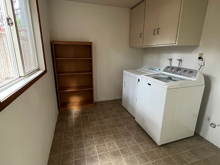 Plenty space of Washer and Dryer room