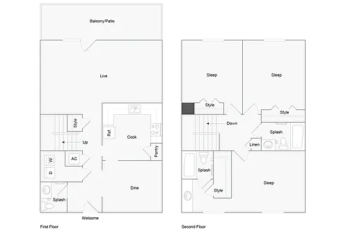 Floor plan Darlington