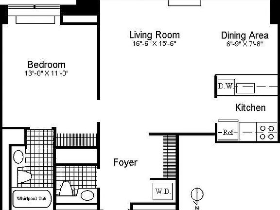 2nd image of 161 W 61st St APT 5H