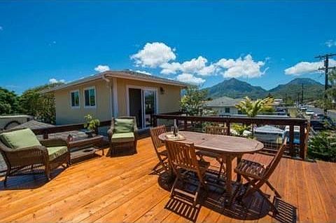 Rooftop deck daytime