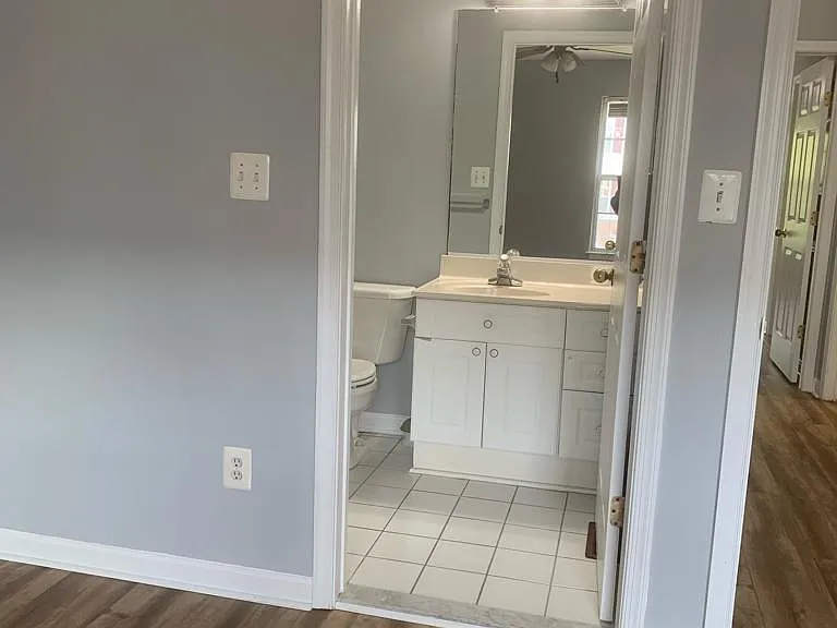 Attached bathroom