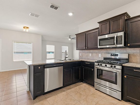 Beautiful kitchen with huge dining area