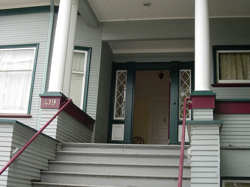 front of unit