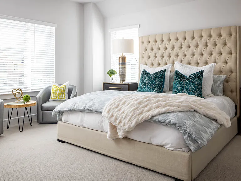 Carpeted Bedroom