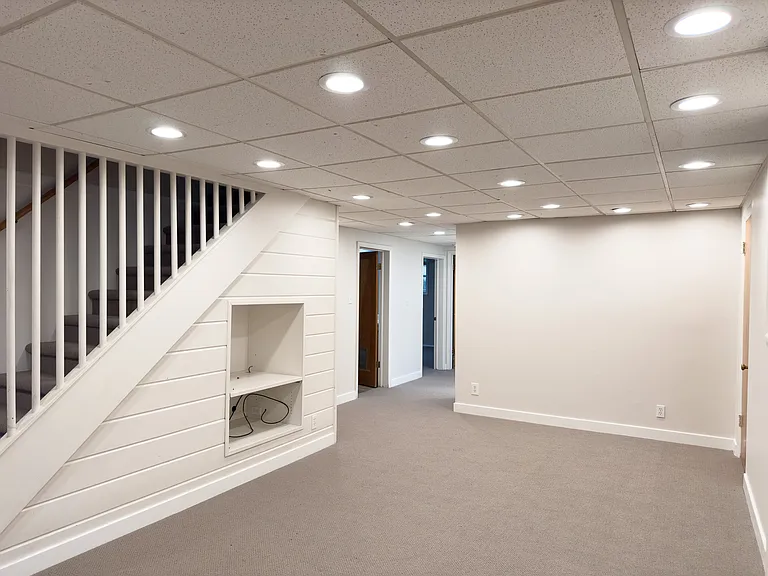 Basement living area