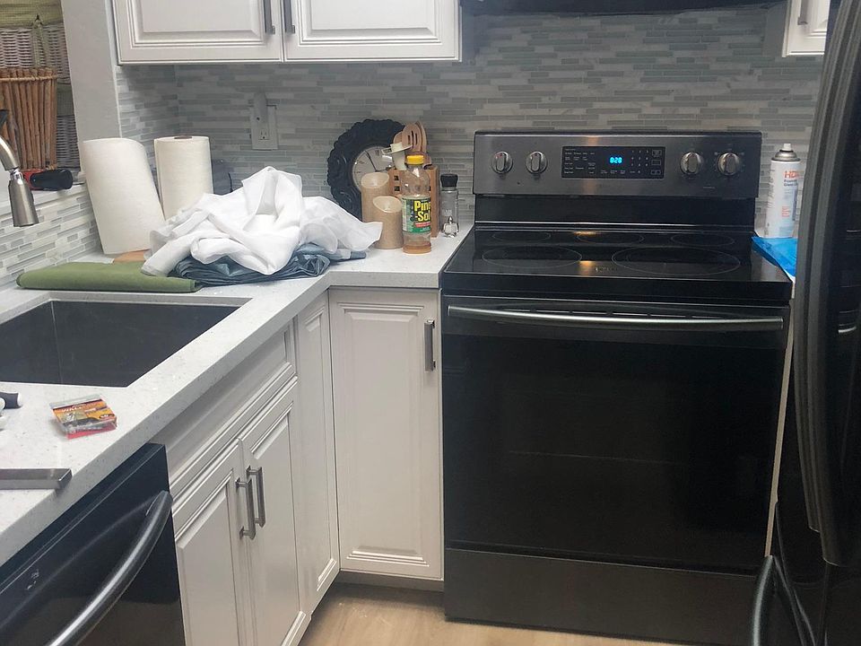 Dishwasher and deep sink with new faucet
