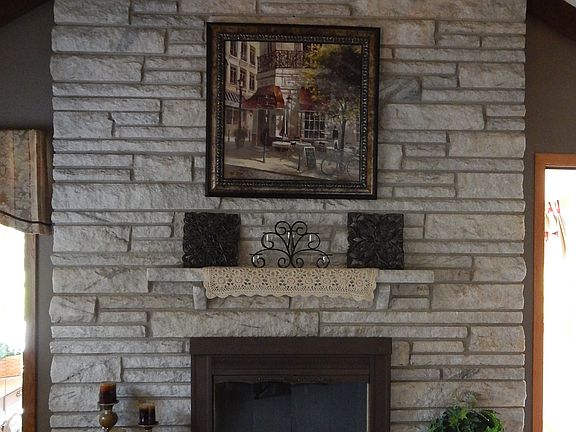 Granite Fireplace