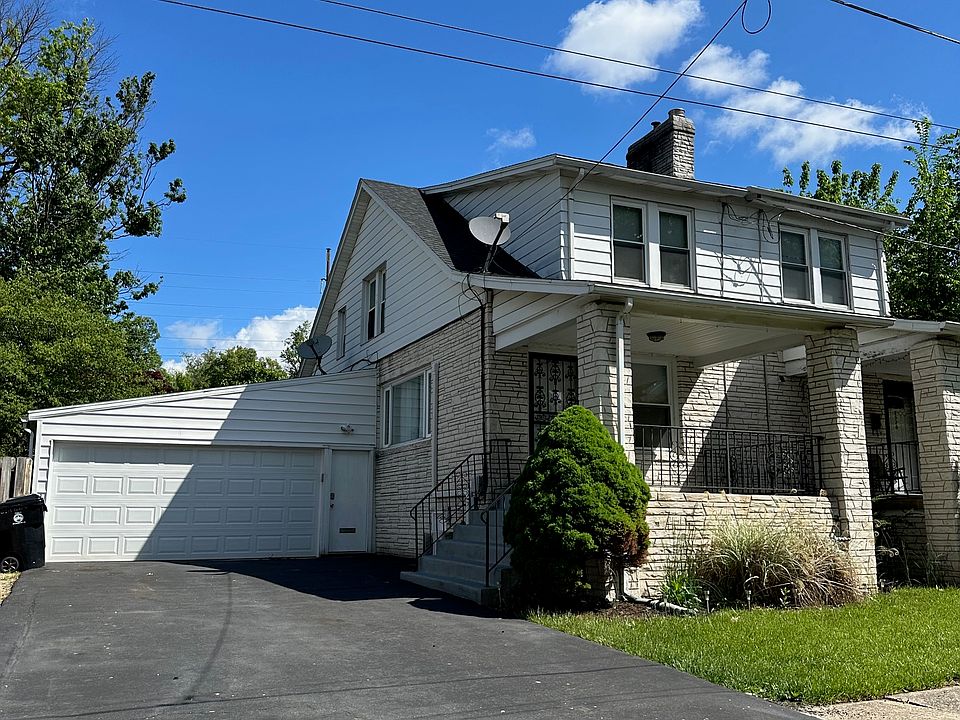 Covered porch, off street parking.