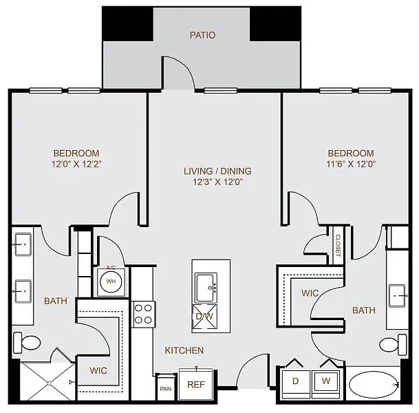 Floor plan B2
