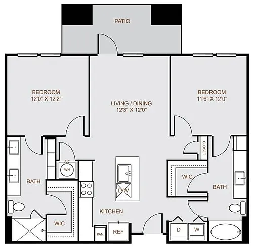 Floor plan B2