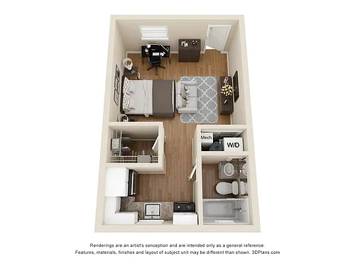 Floor plan The Sugar Palm