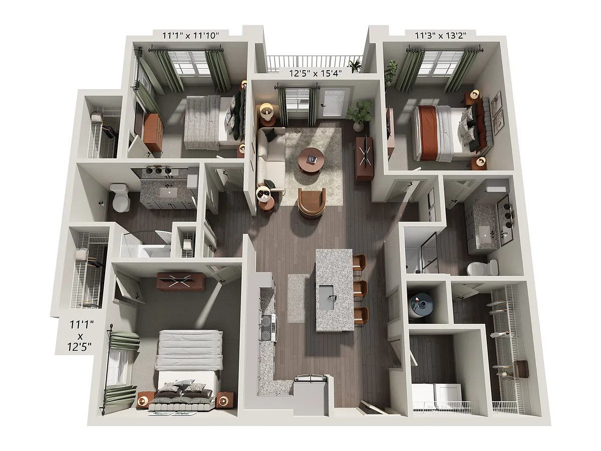 Floor plan C1