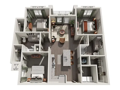 Floor plan C1
