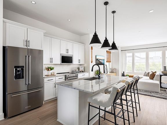 Open-concept living levels perfect for everyday and entertaining
